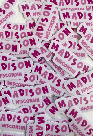 Madison Wisconsin Sticker